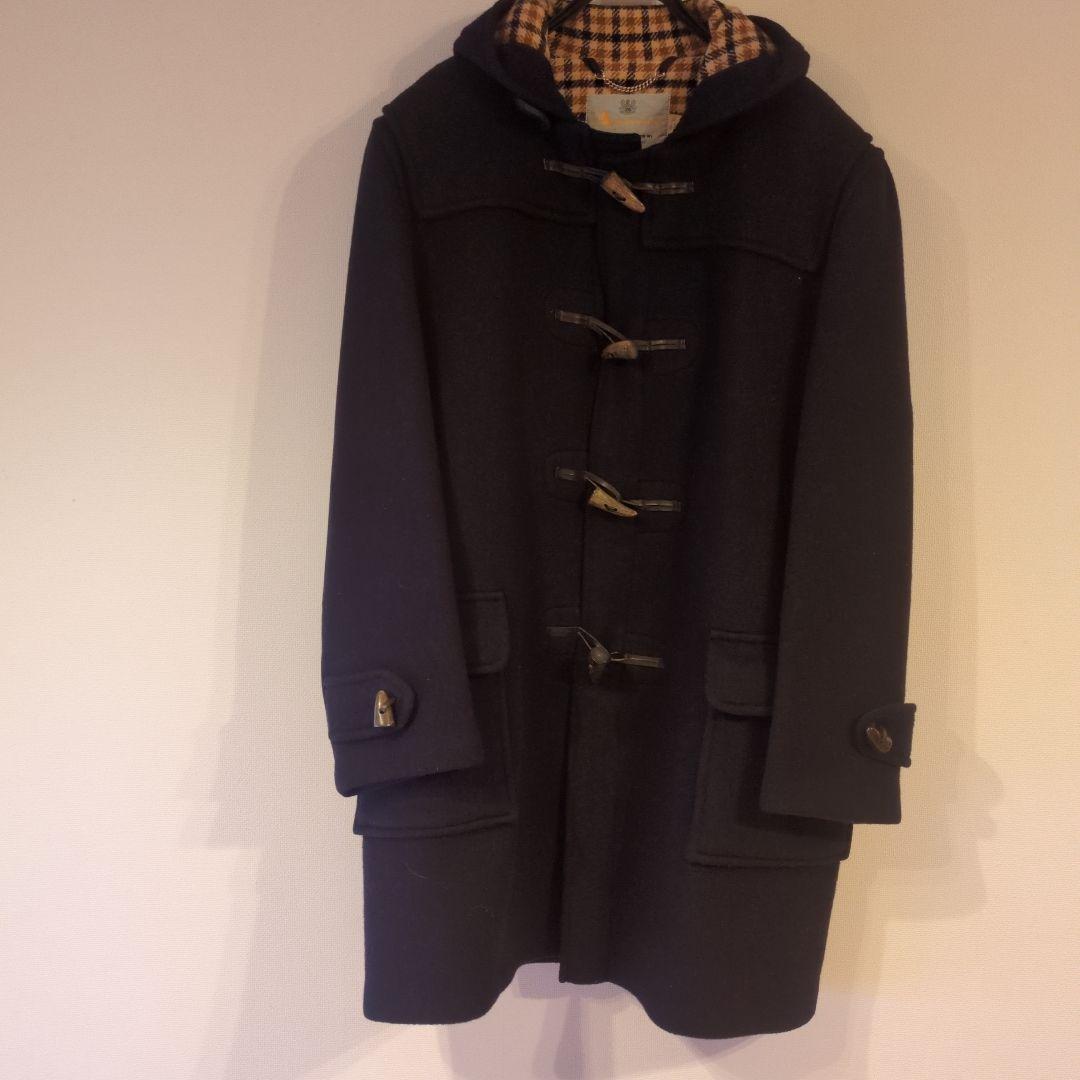 Aquascutum ネイビー ダッフルコート