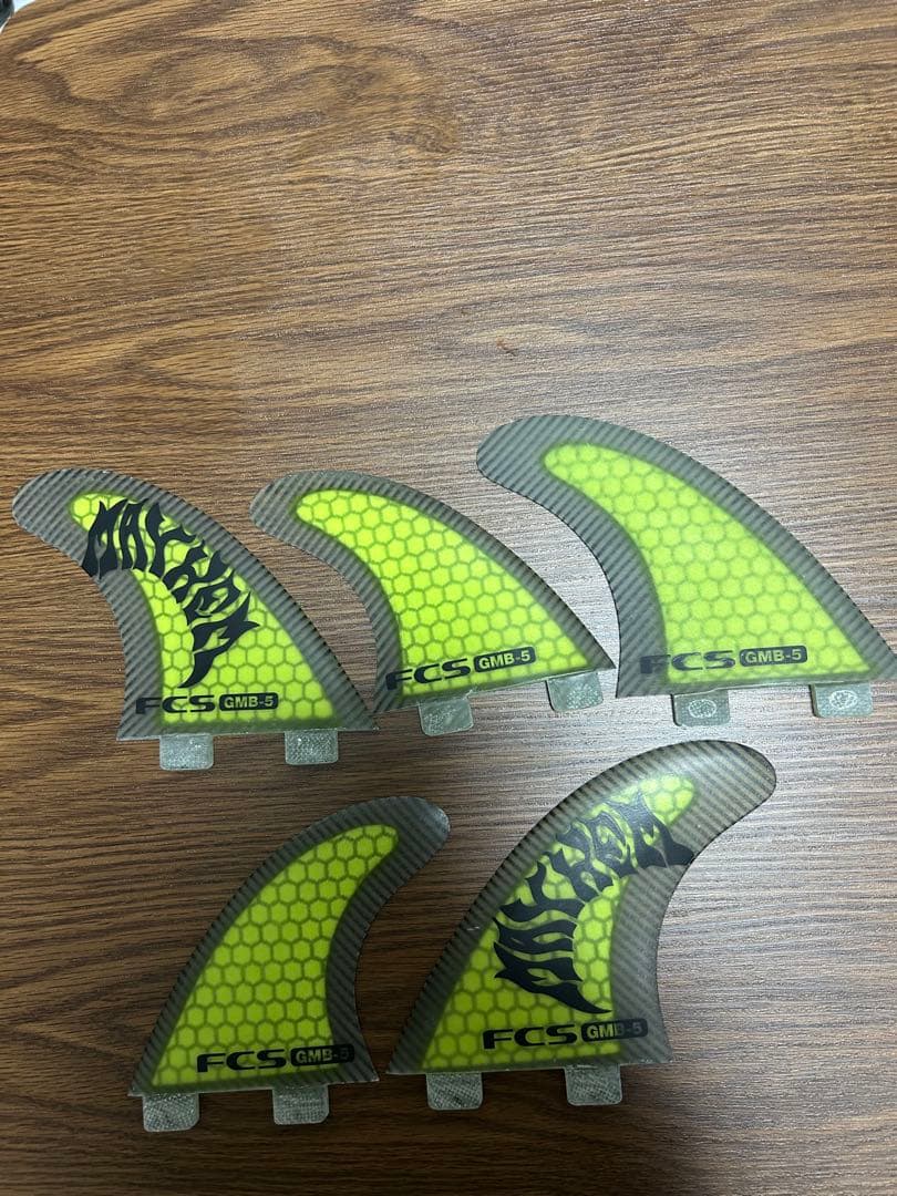 ロスト　メイヘム　FCS GMB-5 サーフボード5フィンセット