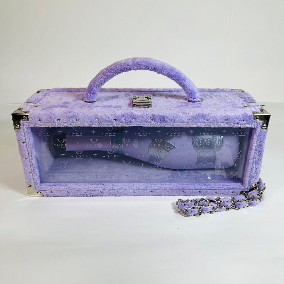 エンジェル シャンパン ハロウィン限定 ドゥミセック 空箱 紫