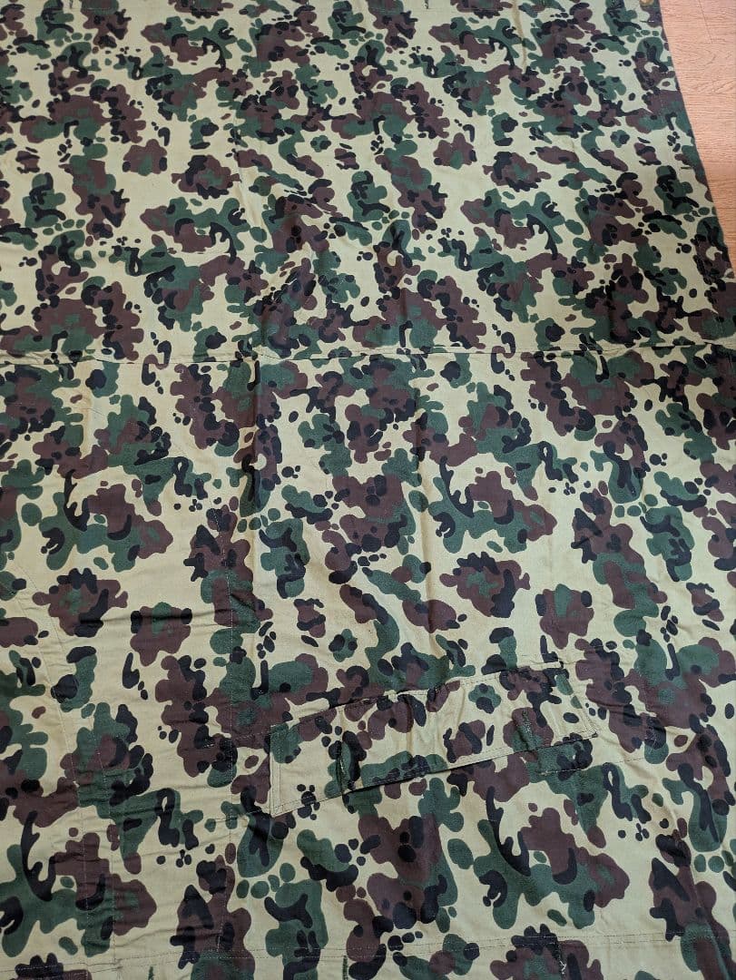 ルーマニア軍幕　アメーバカモ　used 2枚