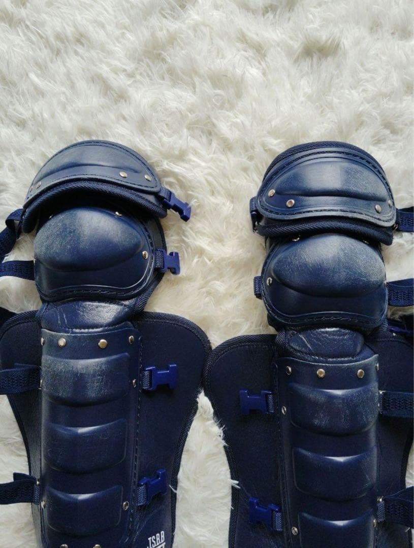 けけ様用　ZETT JSBB キャッチャー用防具セット ネイビー