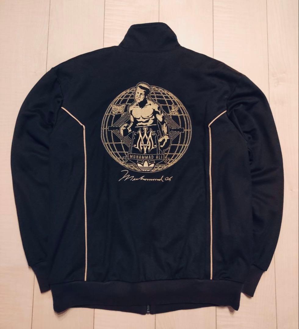 【極希少】adidas 90s モハメドアリ 総刺繍 トラックジャケット
