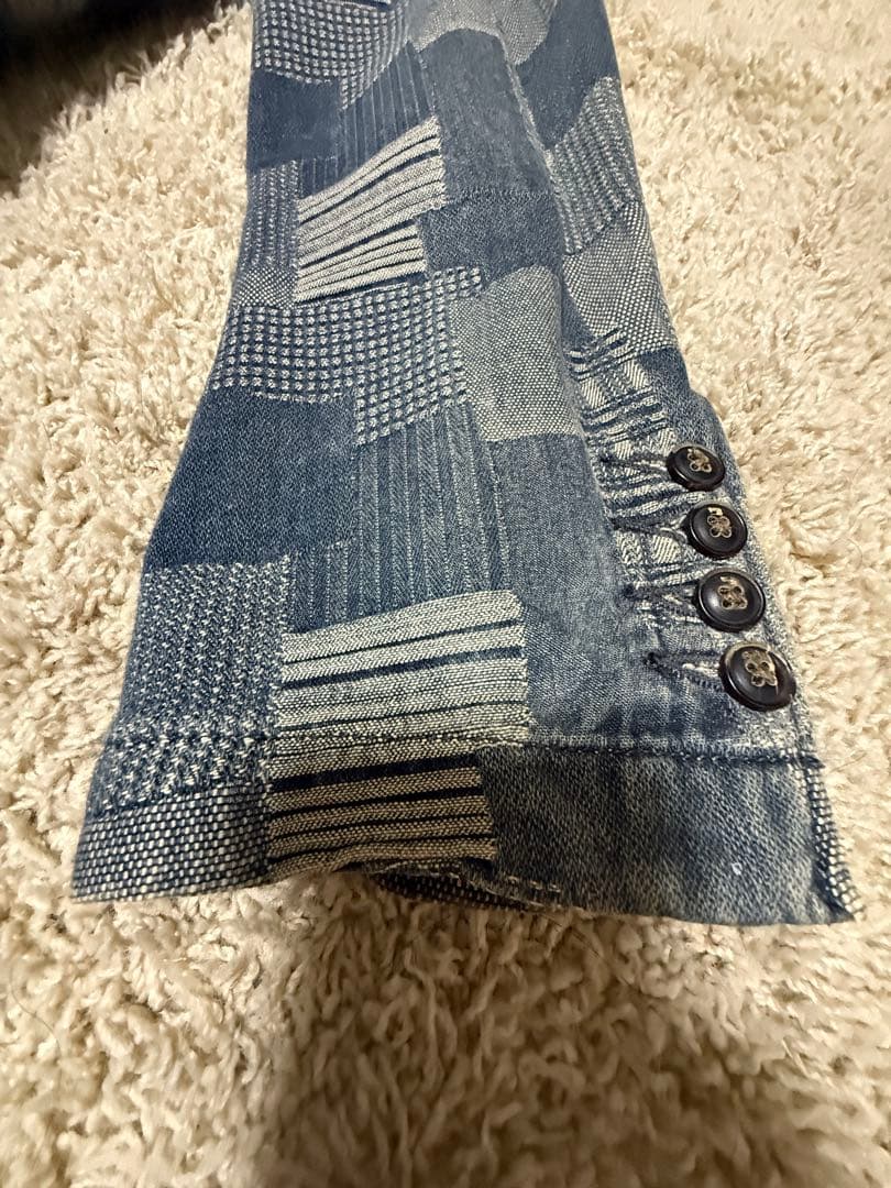 スコッチアンドソーダ　パッチワークジャケット