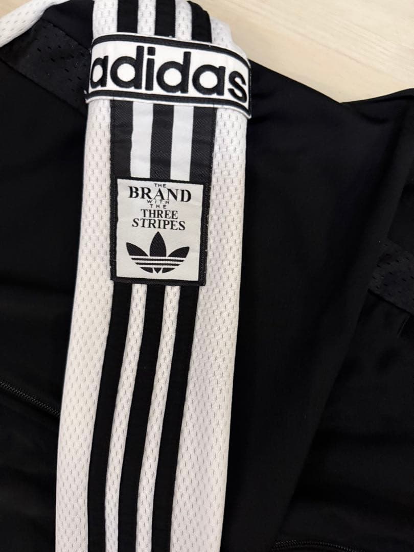 adidas ADIBREAK TT ジャージ M ブラック