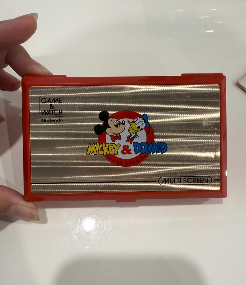 Nintendo ゲームウォッチ ミッキー＆ドナルド レトロゲーム