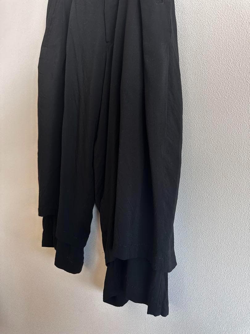 Yohji Yamamoto POUR HOMME レイヤードパンツ