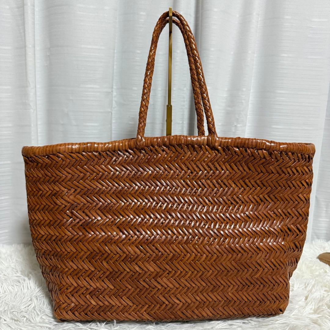 ⭐️未使用級⭐️セントクリストファー　ドラゴンディフュージョン　メッシュトート　籠鞄