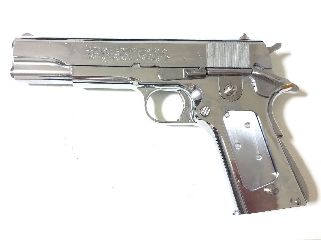 東京マルイ S70 カスタム ニッケルフィニッシュ M1911A1 ガバメント