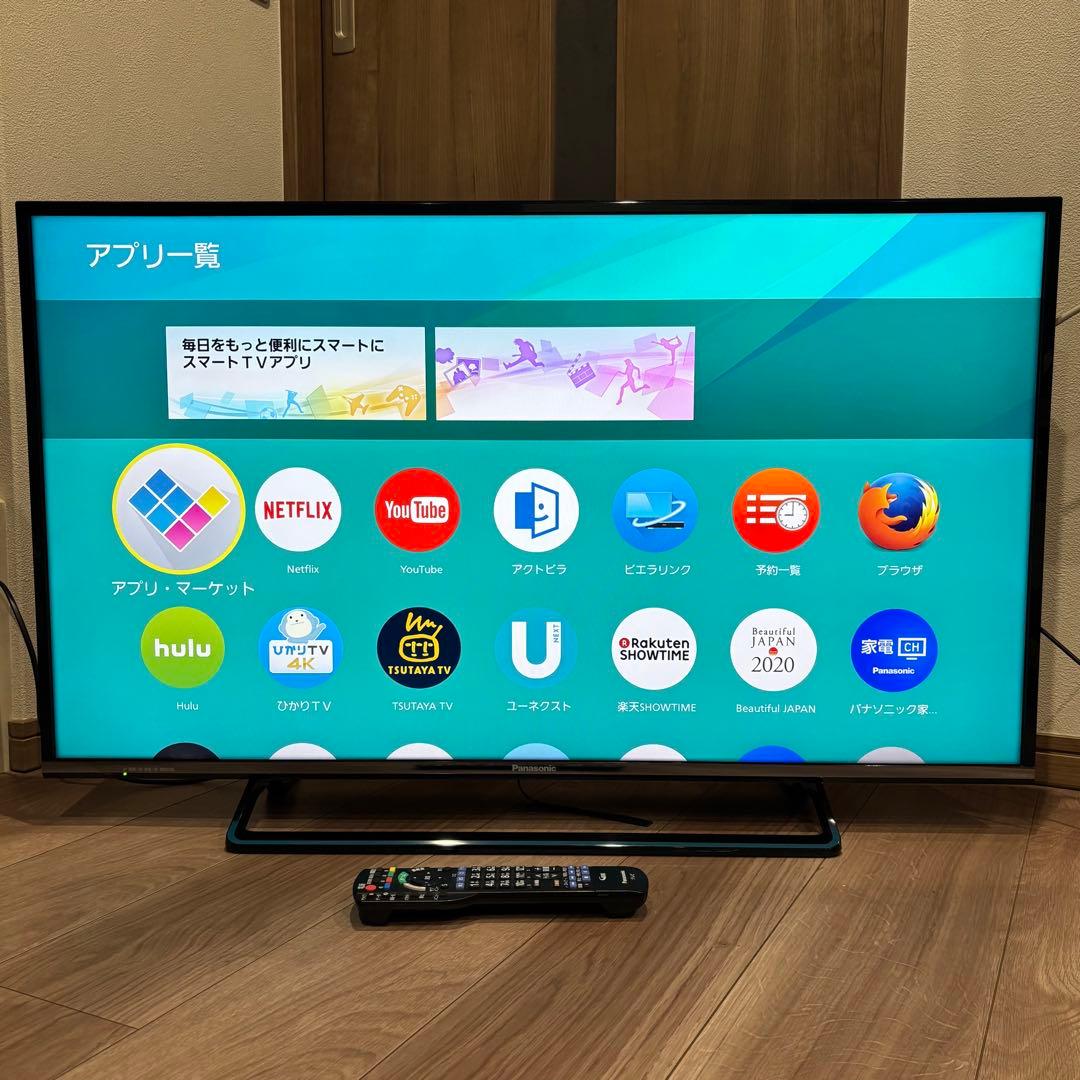 福岡発　パナソニック 40型 4K 液晶テレビ VIERA TH-40DX600