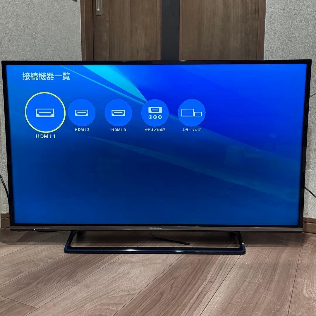 福岡発　パナソニック 40型 4K 液晶テレビ VIERA TH-40DX600