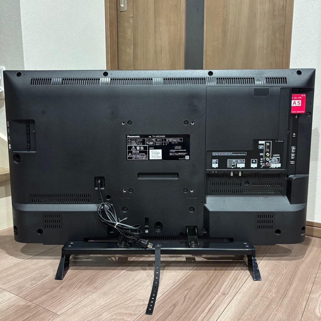 福岡発　パナソニック 40型 4K 液晶テレビ VIERA TH-40DX600