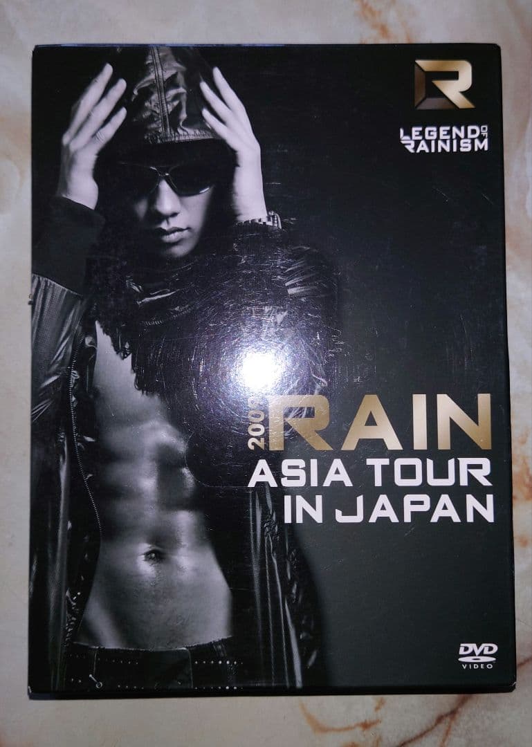 RAIN ASIA TOUR IN JAPAN DVD2枚組 写真集付　美品