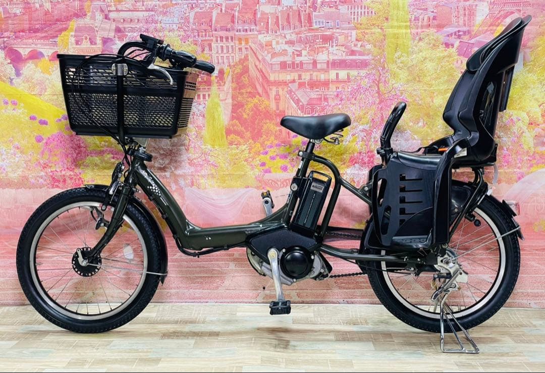 ZK3370 電動自転車 ブリヂストン 子供乗せ 20インチ 送料無料