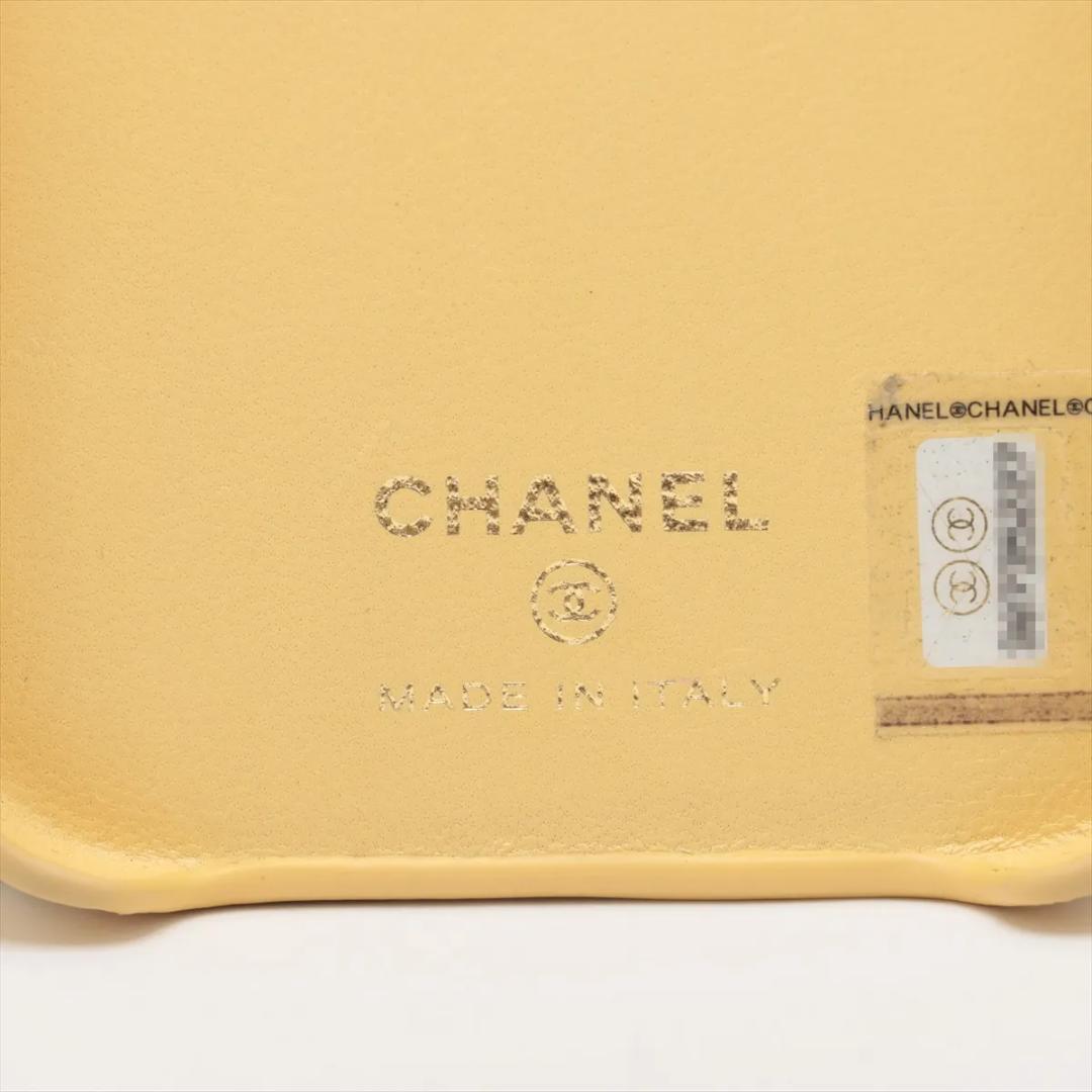 CHANEL ココマーク チェーン付き iPhoneケース