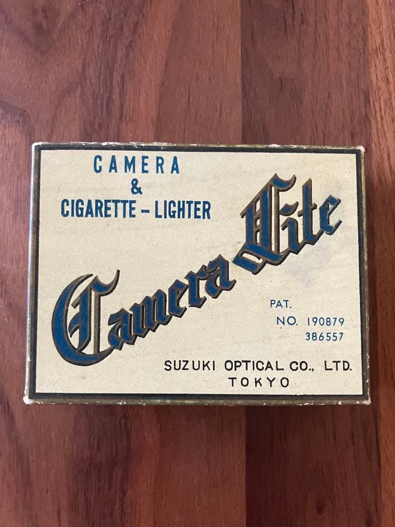 Camera Lite 鈴木光学ライター型カメラ