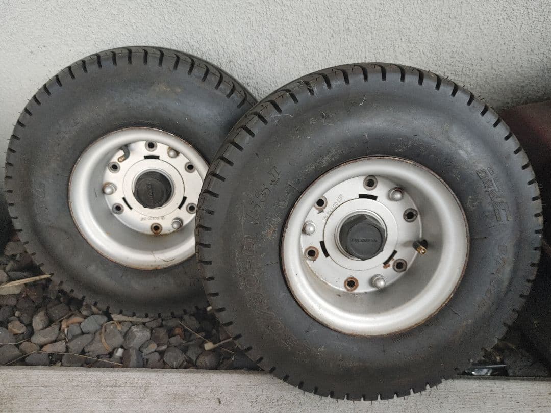 ジャイロキャノピー２本タイヤホイールセット