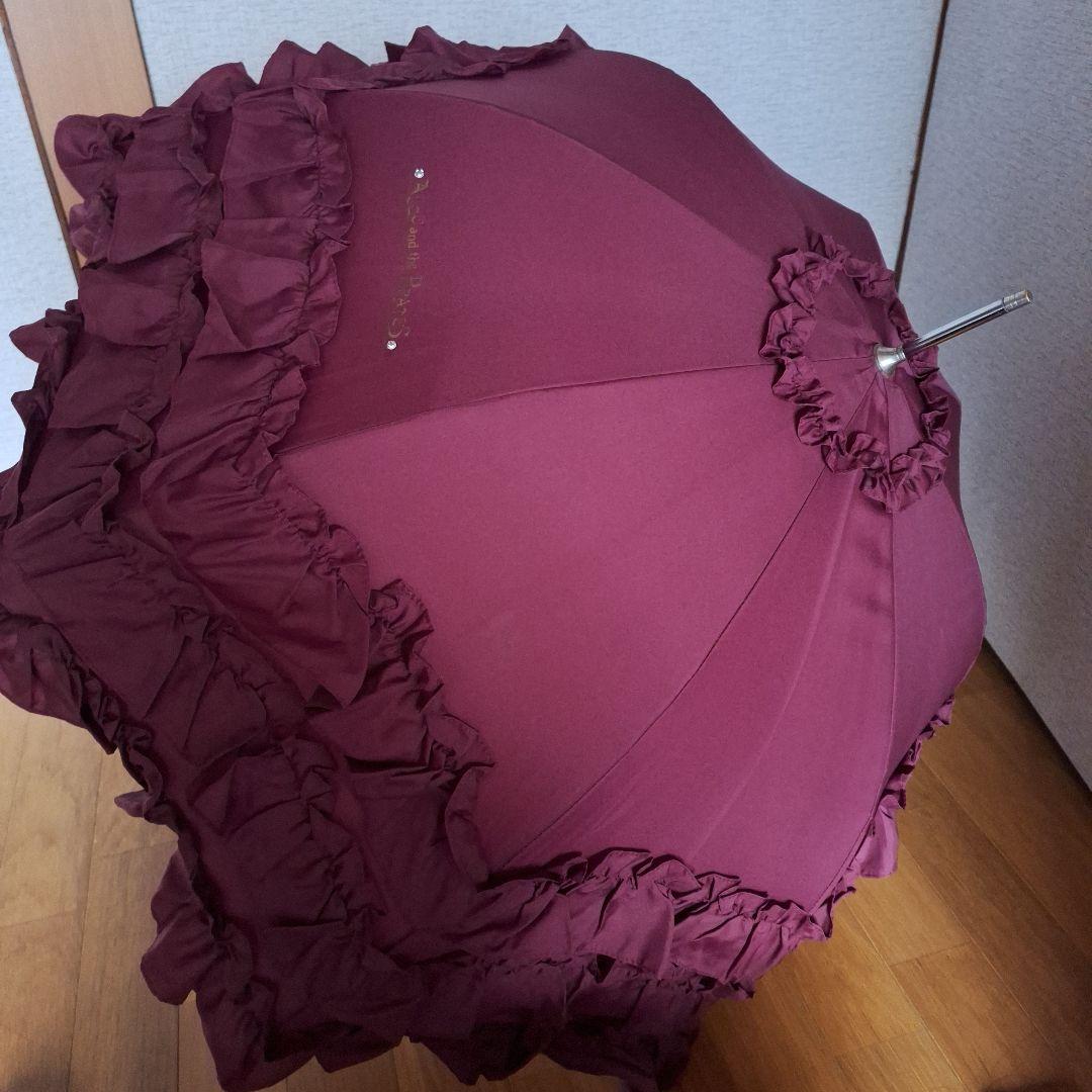 ロココアンブレラ？ 日傘 ワインレッド ボルドー 限定色