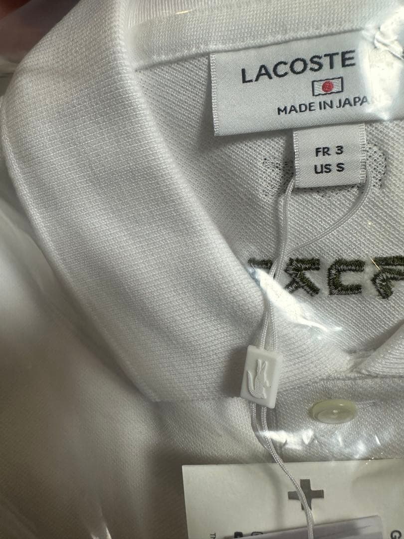LACOSTE アートプログラム ゴジラ ポロシャツ 5L