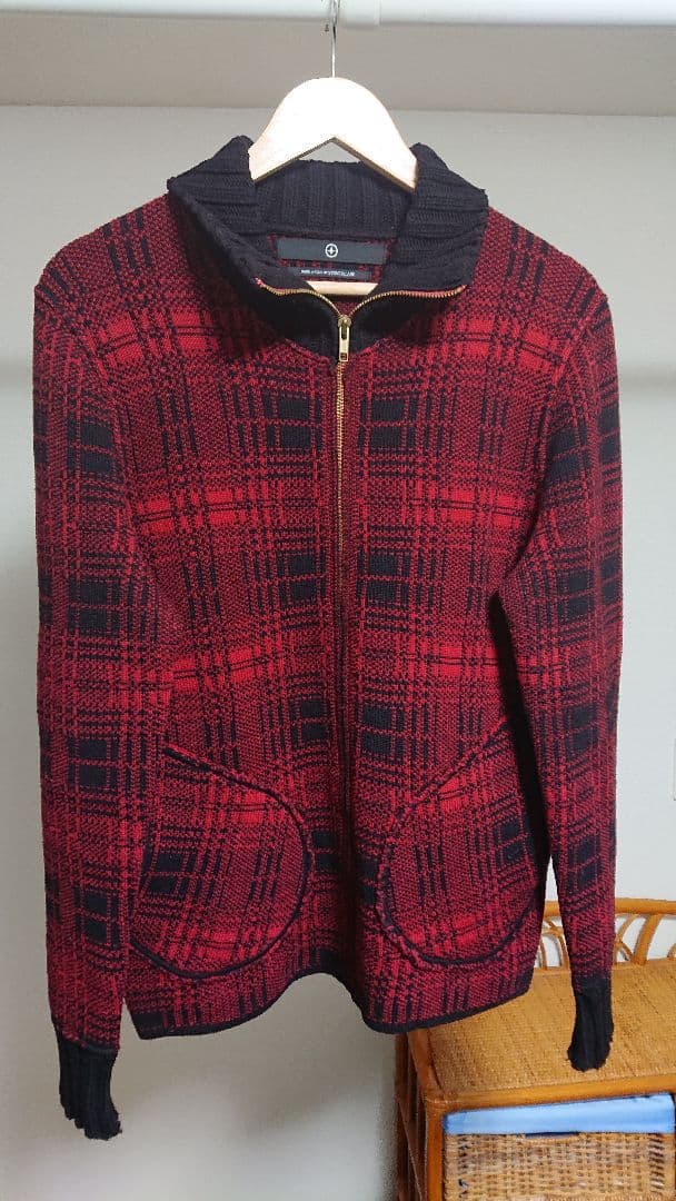 STONE  ストーンアイランド チェック柄 ウールジャケット