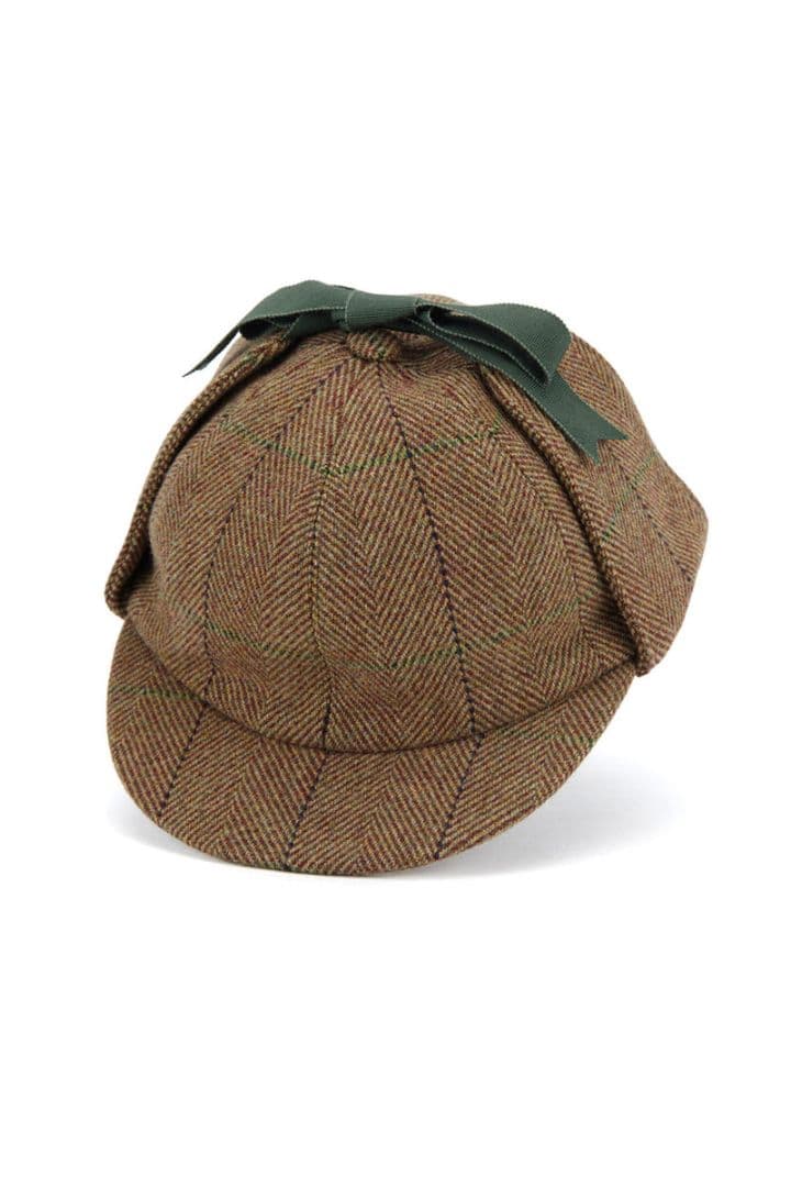 希少 本格的 Lock & Co Hatters Deerstalker Hat