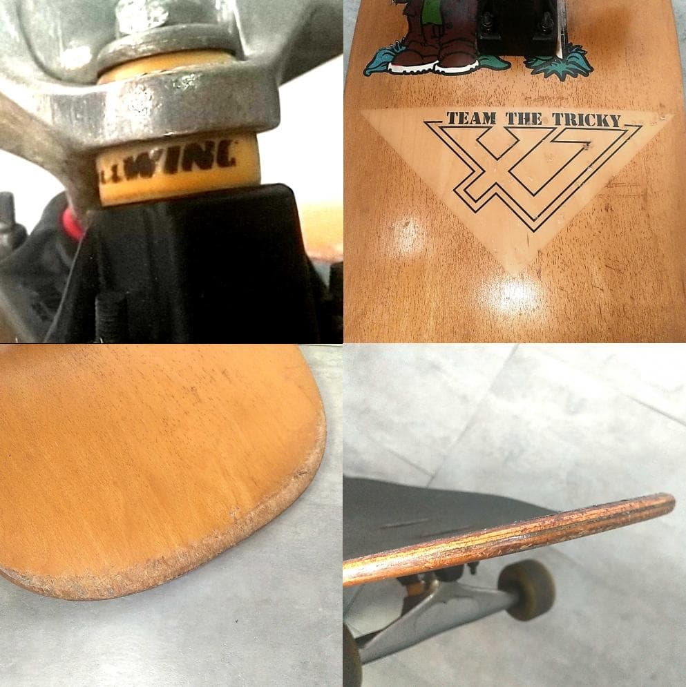 月末終売　ヴィンテージ NEWDEAL ニューディール スケートボード