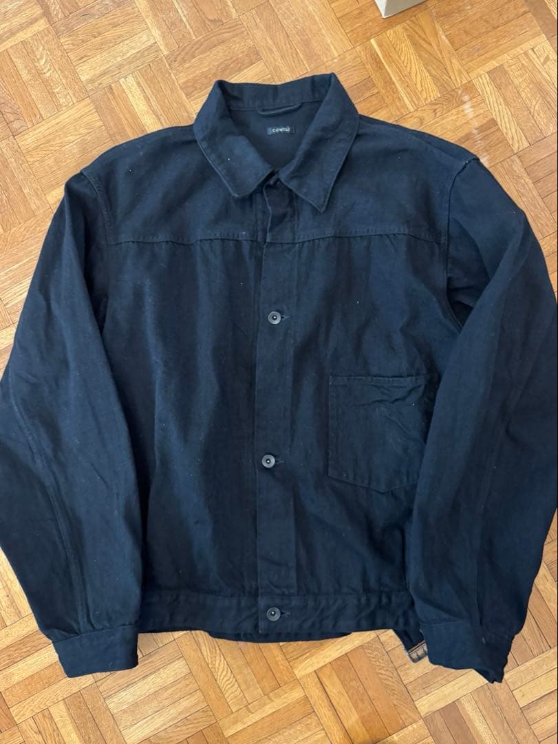 comoli デニムジャケット black size4