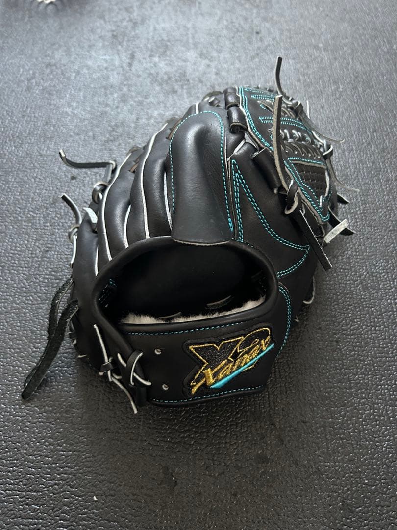 Xanax ザナックス　軟式グローブ ピッチャー用　黒