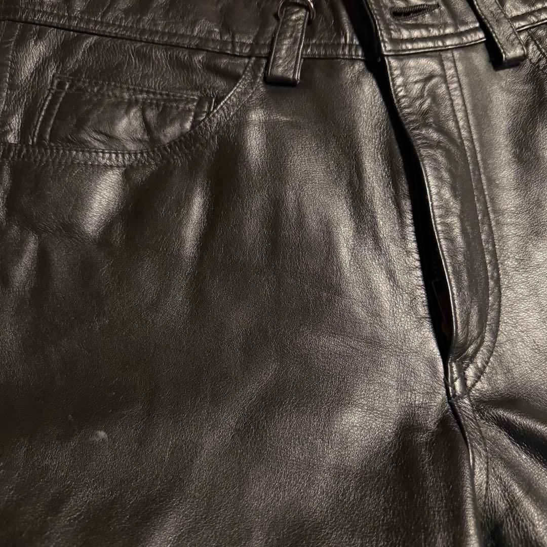 アビレックス　レザーパンツ　牛革　サイズXL