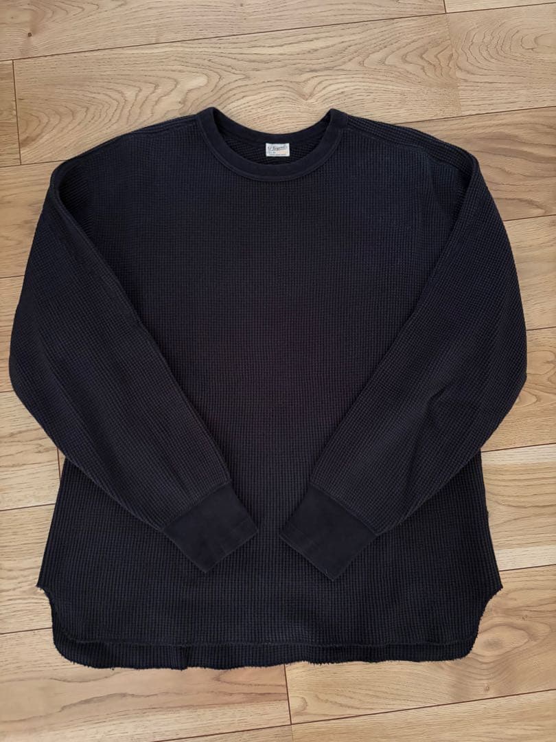 トップス PHIGVEL HEAVY WAFFLE TOP