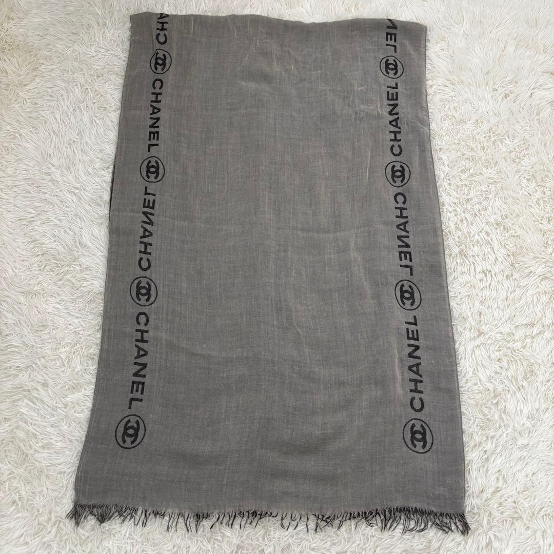 CHANEL シャネル ココマーク カシミヤ リバーシブル ストール マフラー