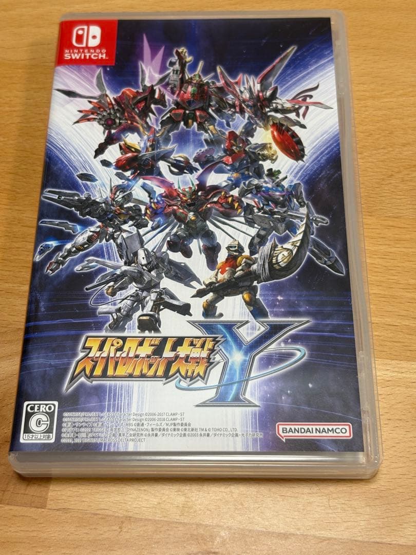 Switch スーパーロボット大戦Y 特典未使用