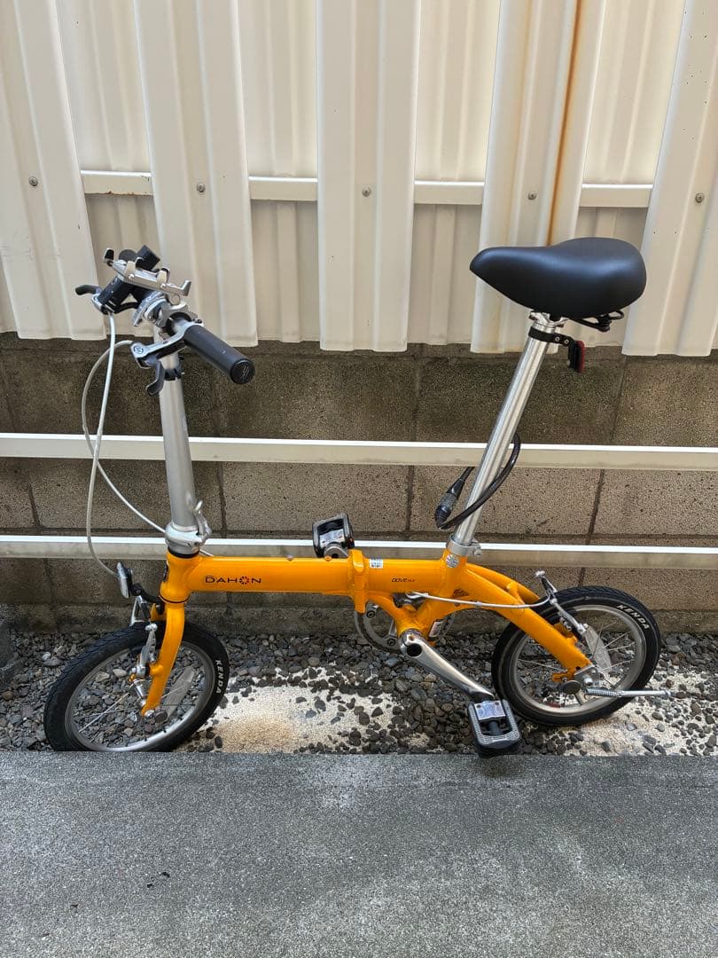 DAHON dove plus折りたたみ自転車 オレンジ