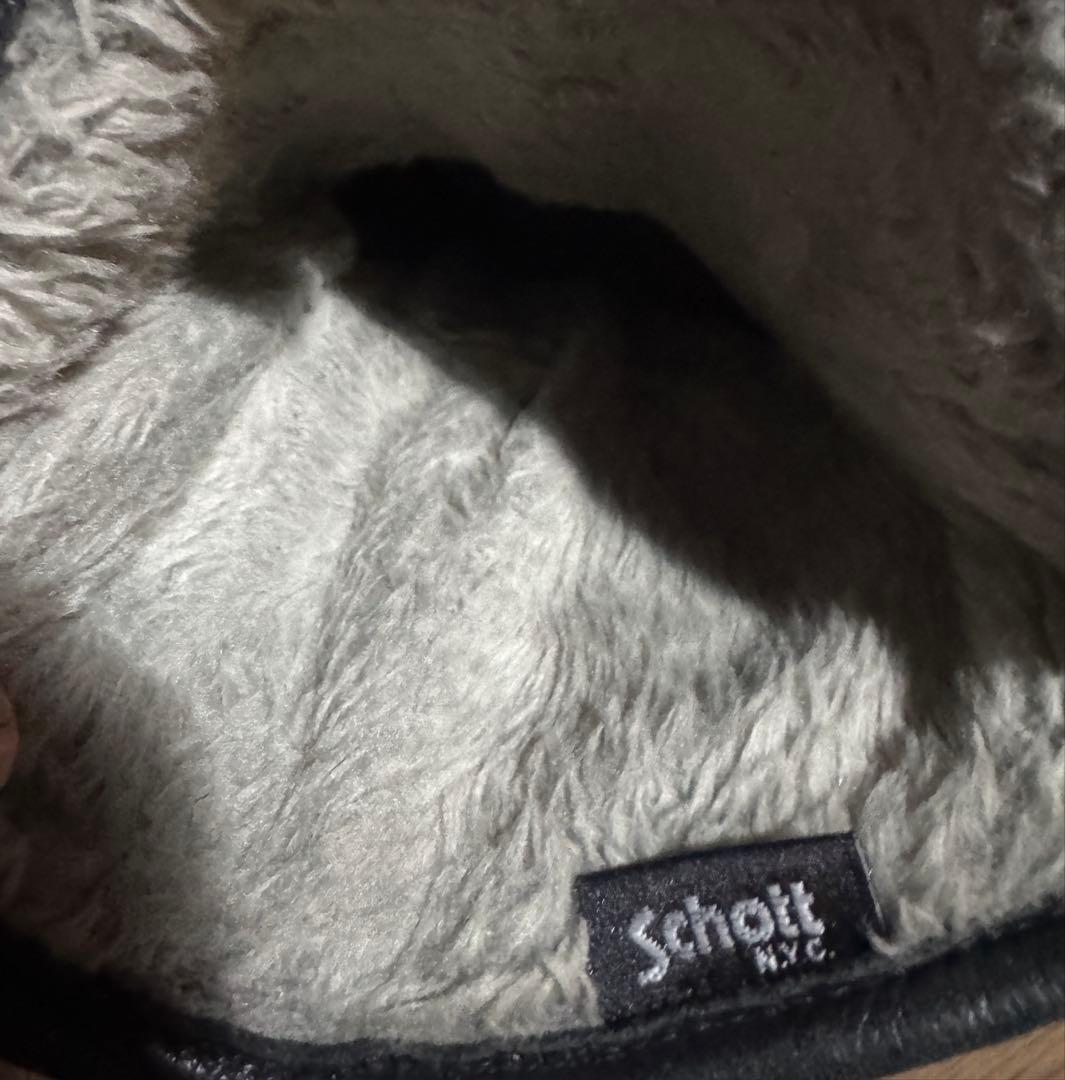 Schott レザー バイクグローブ ショット アメカジ ハーレー 牛革