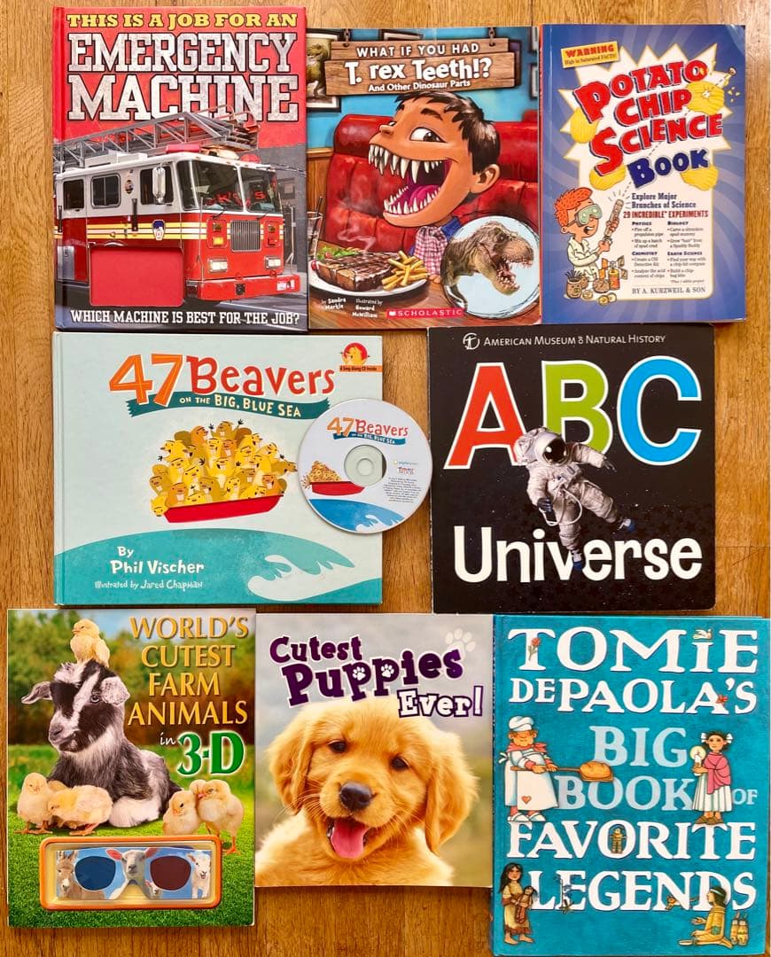 子供向け英語ハードカバー絵本セット