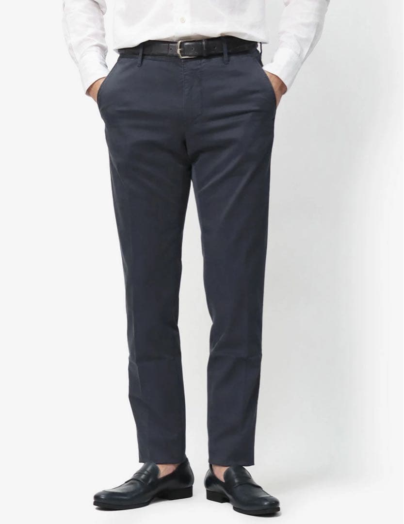 INCOTEX SLACKS 100番 コットンギャバジン チノパンツ 30