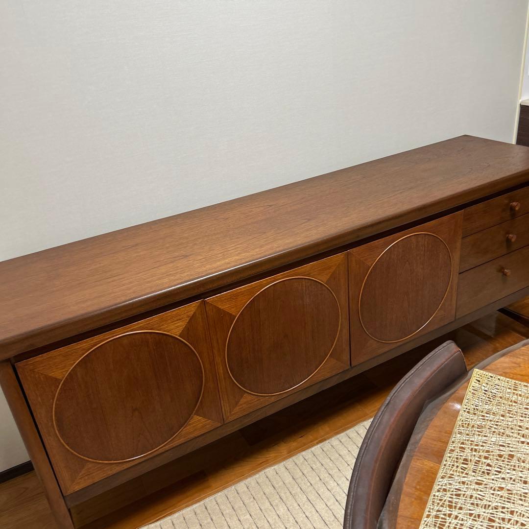 売買専用出品☆ネイサンNathan☆ダークブラウン木製キャビネット　北欧