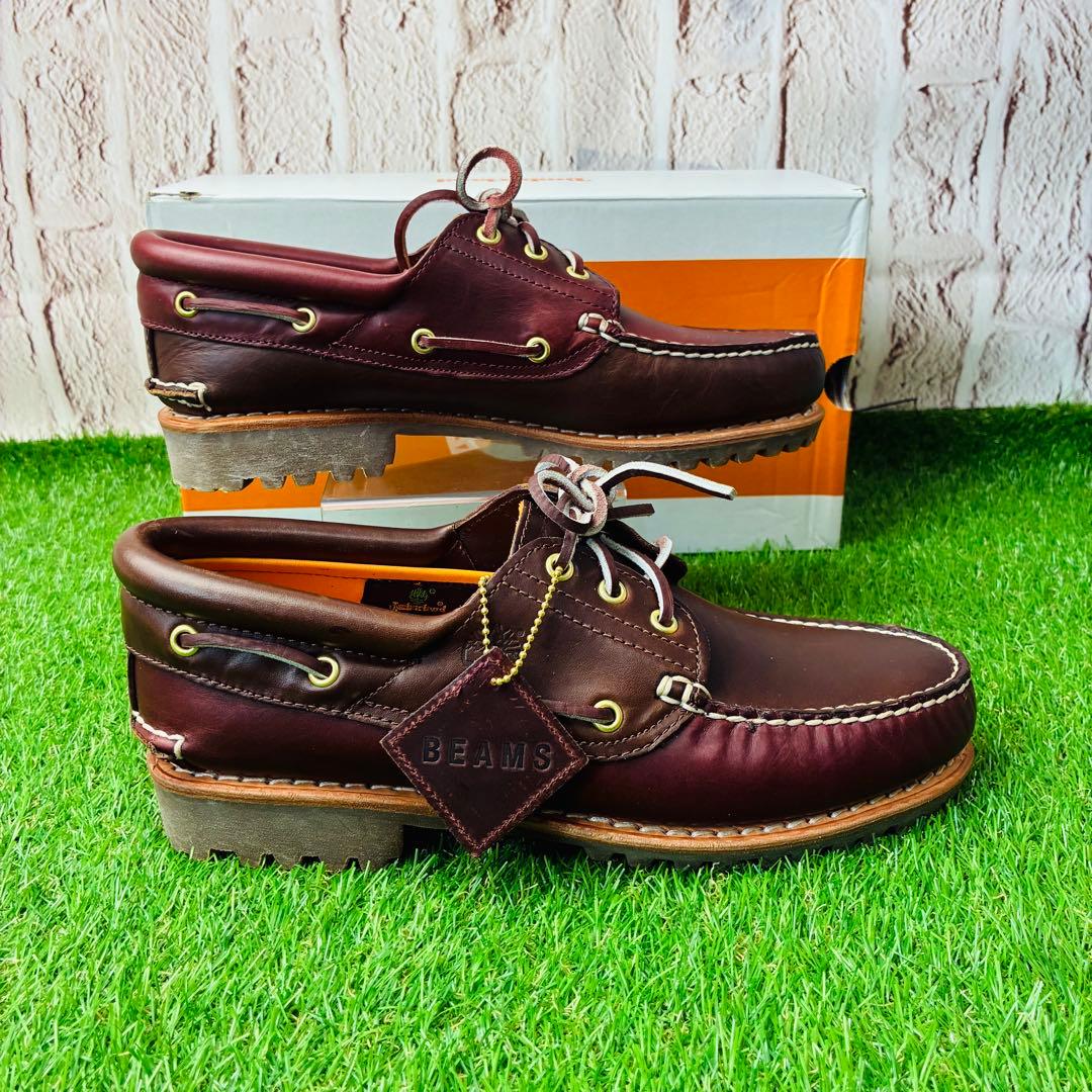 【箱付き・着用1回】ティンバーランド ビームス 3eye 本革 厚底 27