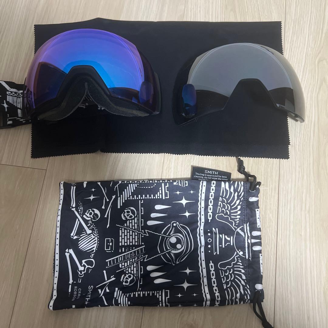 SMITH I/O MAG XL ゴーグル レンズ2枚