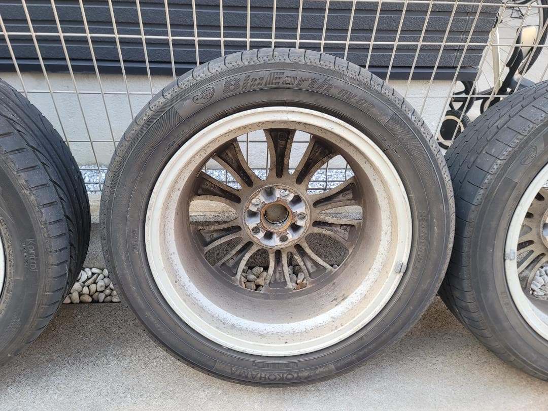 送料込　アルファード　ヴェルファイア　２０系　純正アルミホイール　タイヤ