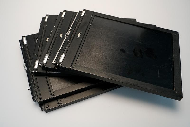 FIDELITY 8×10 カットフィルムホルダー 5点