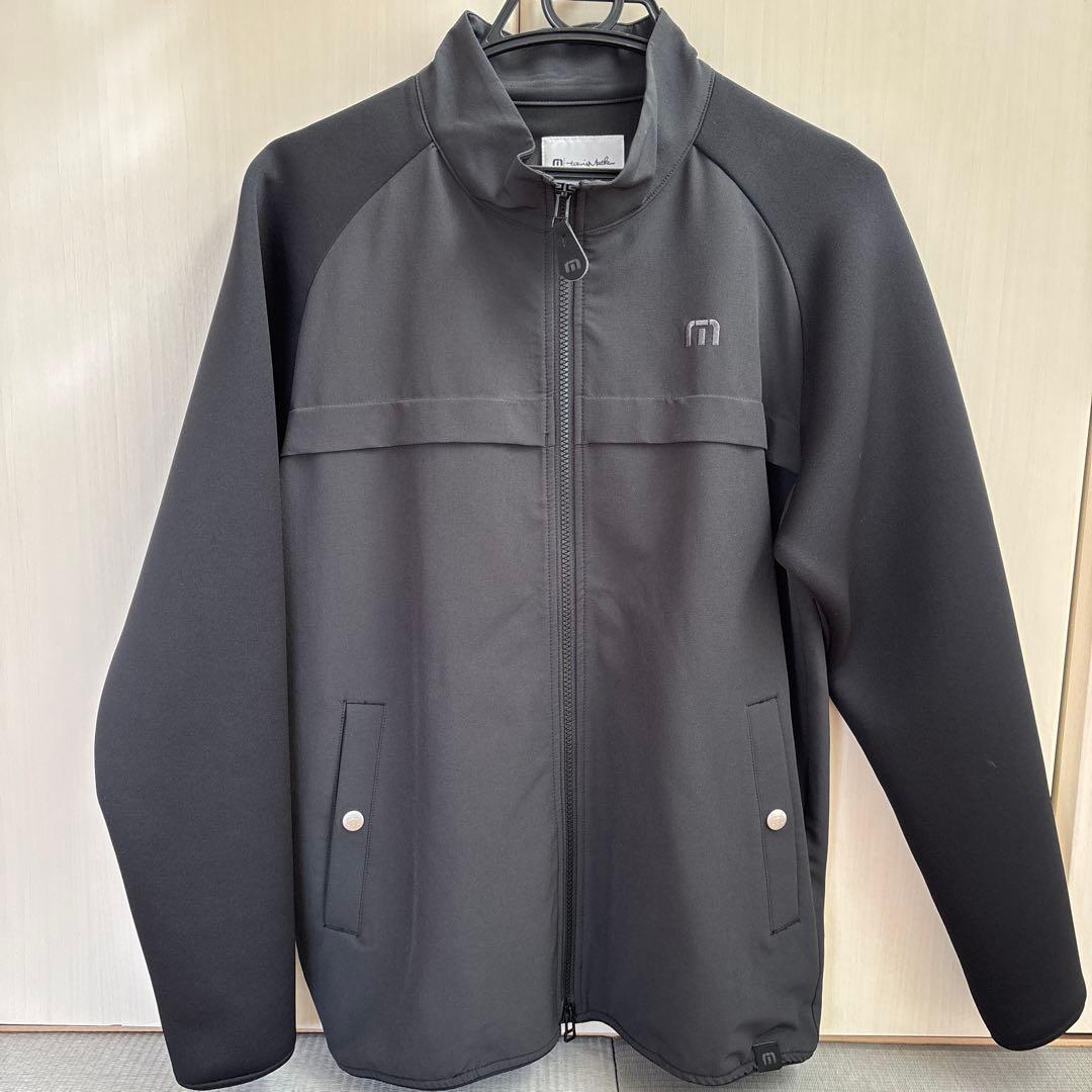 【美品】Travis Mathew m ブラックジャケット メンズウェア　ゴルフ