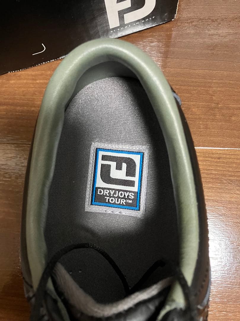 【廃盤】FootJoy DRYJOYS TOUR クロコ本革 26.0cm 新品