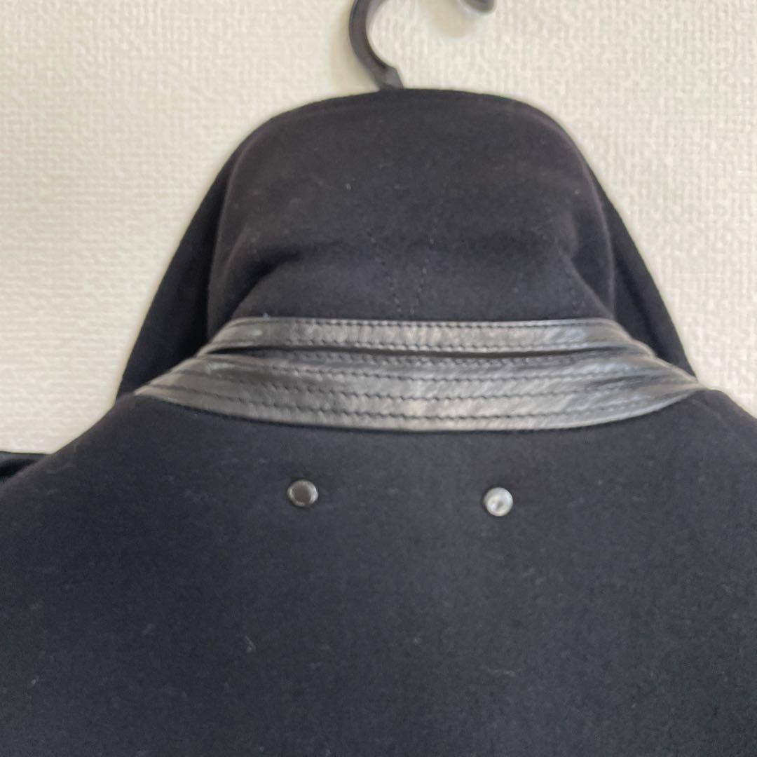 COACH コーチ ウール ピーコート ブラック