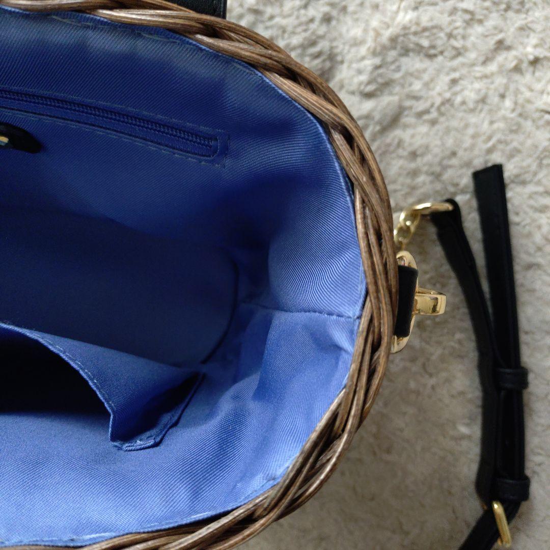 DIANA かごバッグ 2way ラタンバッグ