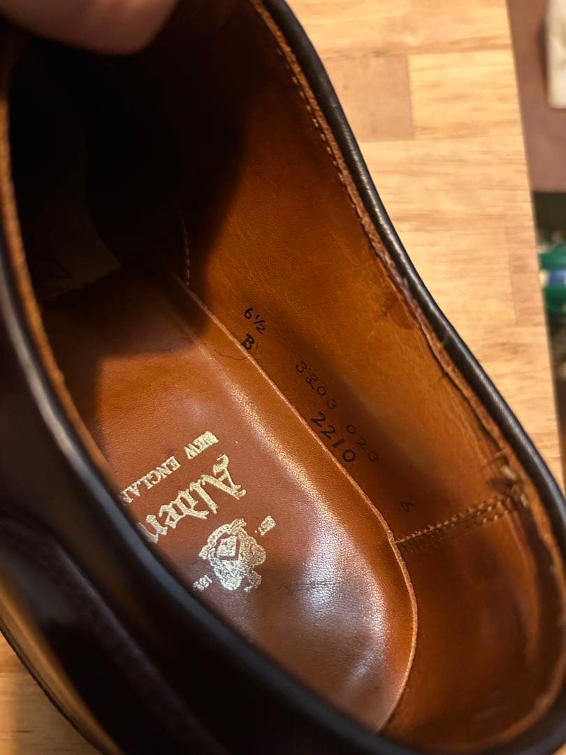 Alden オールデン 2210 バーガンディー コードバン Uチップ