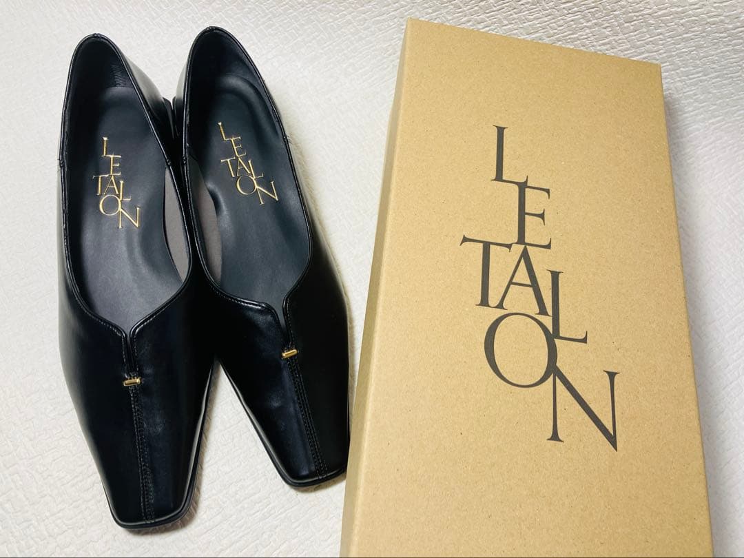 SH3◆新品◆LeTalon 2.5cmスクエアスリットソフトフラット 23.0
