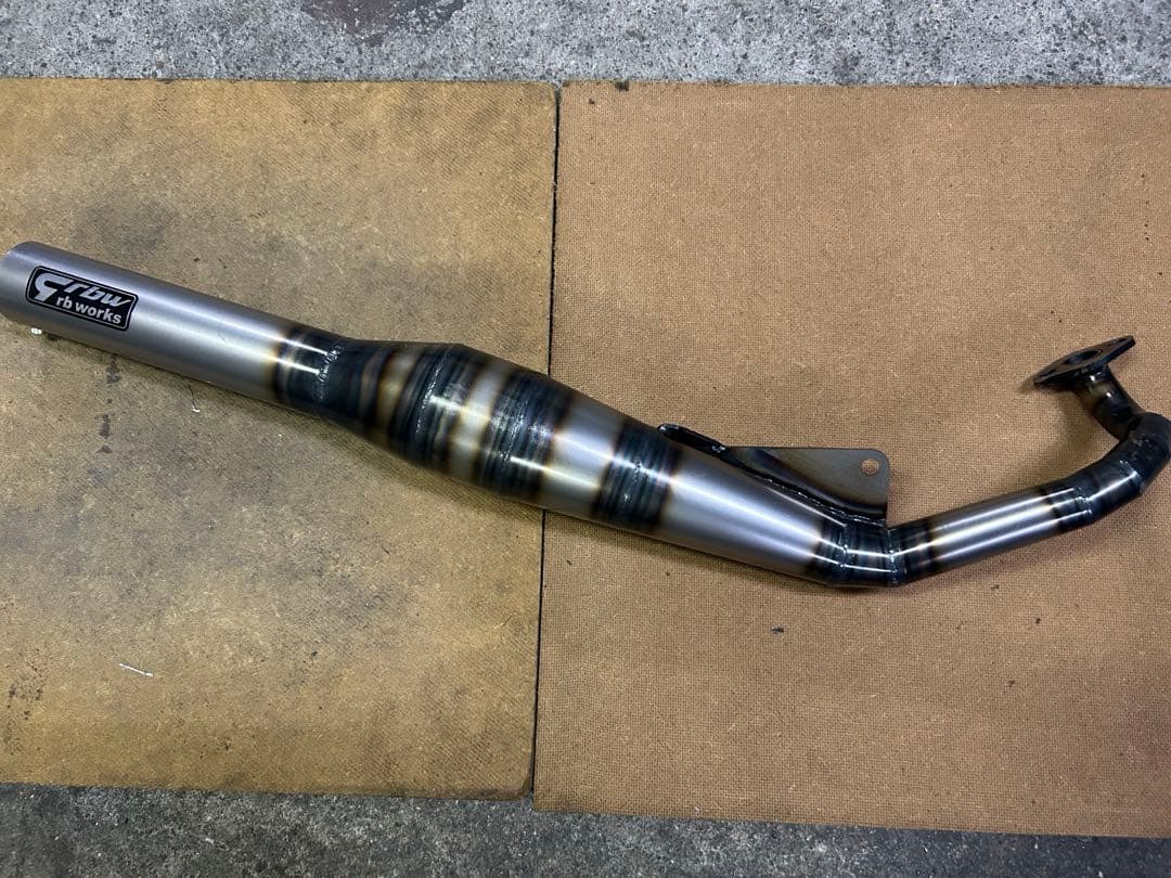 レッツ2　スズキzz ショットガンチャンバー　マフラー