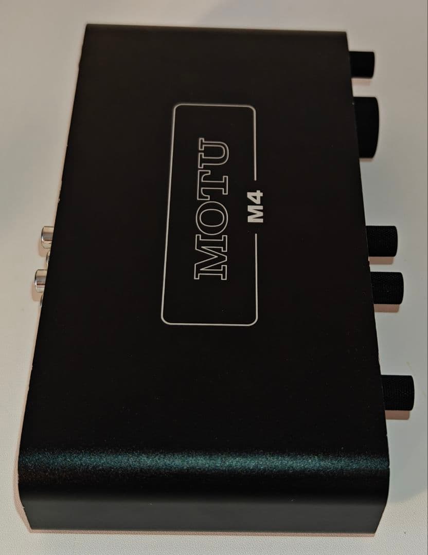 MOTU M4 オーディオインターフェイス【動作確認済み・元箱付属】
