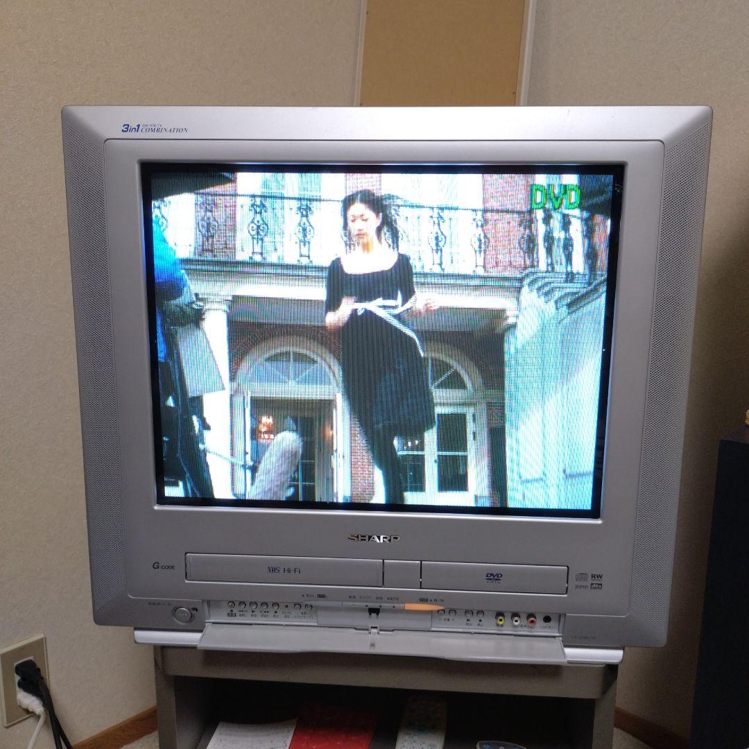 C*r様 SHARP テレビ VT-21DV70 DVD/VHS 使用頻度少 動