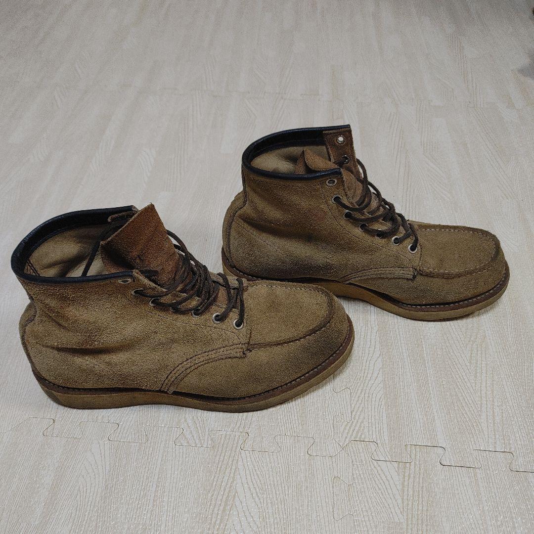 REDWING　ブラウン スエード ワークブーツ